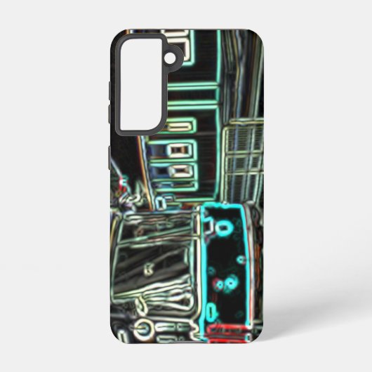 CLRVネオンat stn銀河系S21電話ケース Samsung Galaxyケース (裏面)