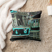 CLRVネオンat stn 41cmx41cmポリエステル装飾用クッション クッション (ブランケット)