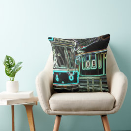 CLRVネオンat stn 51cmx51cmポリエステル装飾用クッション クッション