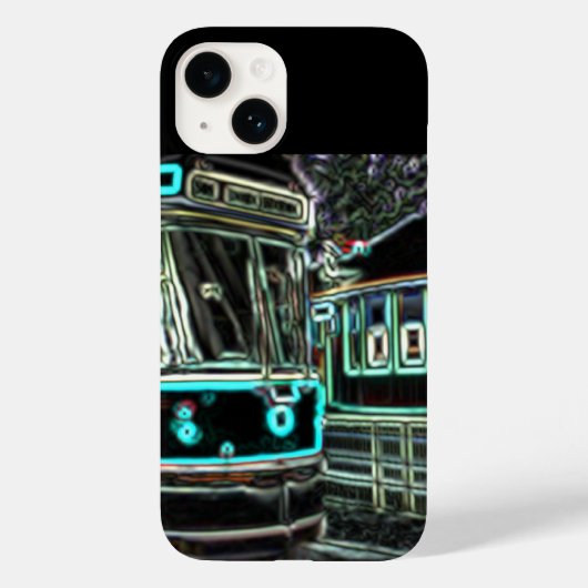 CLRVネオンat stn iPhone 14ケース Case-Mate iPhoneケース (裏面)