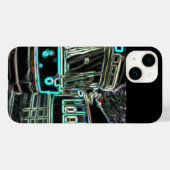 CLRVネオンat stn iPhone 14ケース Case-Mate iPhoneケース (裏面 (横))