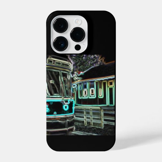 CLRVネオンat stn iPhone 14 Pro電話ケース iPhoneケース (裏面)