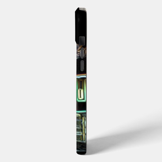 CLRVネオンat stn iPhone 15 Plusケース Case-Mate iPhoneケース (裏面 / 左)