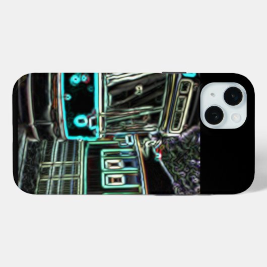 CLRVネオンat stn iPhone 15 Plusケース Case-Mate iPhoneケース (裏面 (横))