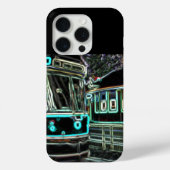 CLRVネオンat stn iPhone 15 Proケース Case-Mate iPhoneケース (裏面)