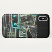 CLRVネオンat stn iPhone X電話ケース Case-Mate iPhoneケース (裏面(横))