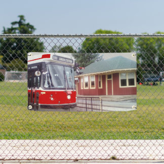 CLRV 1.6' x 3'屋外バナー 横断幕