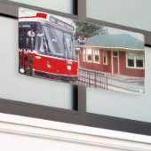 CLRV 1.6' x 3'屋外バナー 横断幕 (ビルの外側)