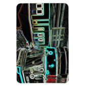 CLRV Neon at stnフレキシブルフォトマグネット マグネット (縦)