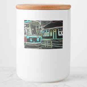 CLRV Neon at stnフードコンテナラベルセット(10pk) フードラベル