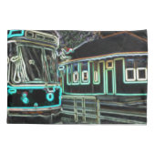 CLRV Neon at stn標準サイズデュアル枕カバー 枕カバー (裏面-左)