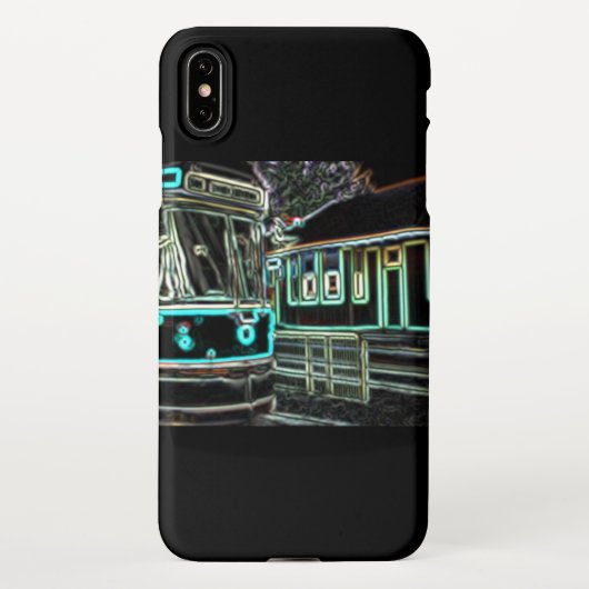 CLRV Neon at stn iPhone XS Maxオッターボックス電話ケース iPhoneケース (裏面)