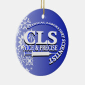 CLSクリスマス装飾素敵で精密な実験室 セラミックオーナメント (右)