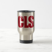 CLS (大きい赤)の臨床実験室の科学者 トラベルマグ (中央)