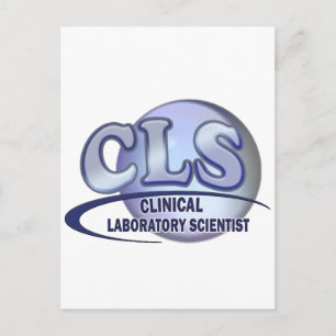 CLS FunBlueロゴ – 臨床検査科学者 ポストカード