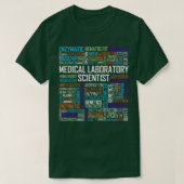 CLS Medical Laboratory Scientist Words Gift Week Tシャツ (デザイン正面)