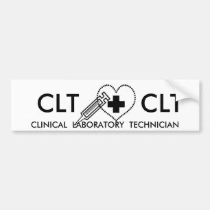 CLTハートシリンジ臨床試験技術 バンパーステッカー