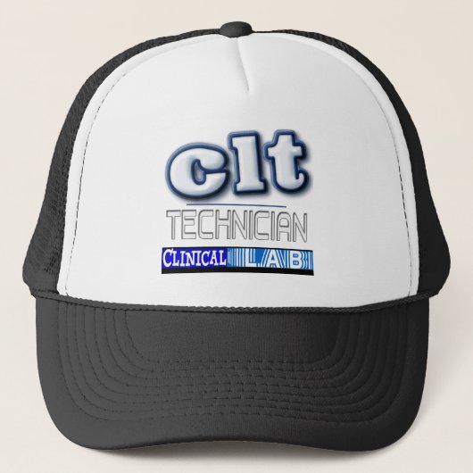 CLTロゴ – 臨床検査技師 キャップ (正面)