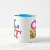 CLT お洒落 LETTERS臨床検査技術 マグカップ (中央)