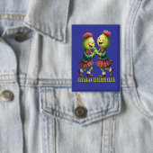 Cluaran Ceilidh Club Scottish Thistles Wearing 缶バッジ (インサイチュ)