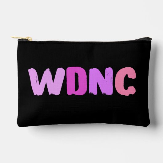CLub以外のWDNC Weドット気に付け アクセサリーポーチ (正面)