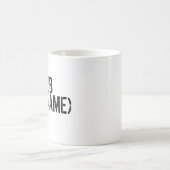 CLUB - ADD NAME – 自分のパーソナルクラブ コーヒーマグカップ (中央)