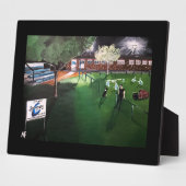 Club Canino Boomerang Painting by Alfred Fox フォトプラーク (側面)