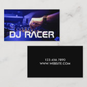 Club DJカッコいい名刺 名刺 (正面/裏面)