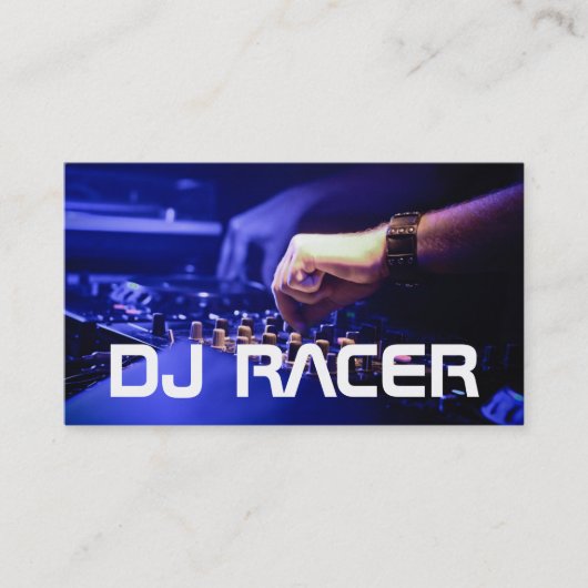 Club DJカッコいい名刺 名刺 (正面)