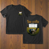 Club, Golf Ball On Tee Front & Back Tee Design トライブレンドＴシャツ