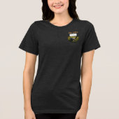 Club, Golf Ball On Tee Front & Back Tee Design トライブレンドＴシャツ (正面)