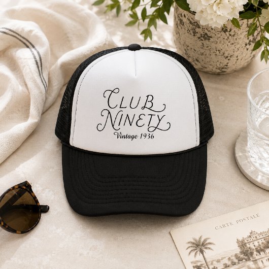 Club Ninety ヴィンテージ 90歳の誕生日 キャップ