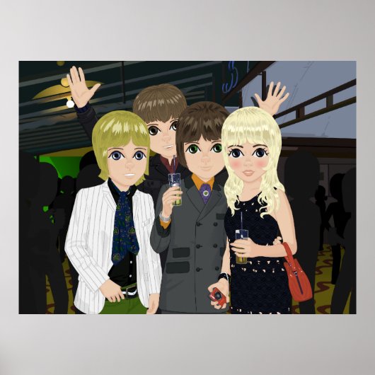 Club Oasis ポスター (正面)