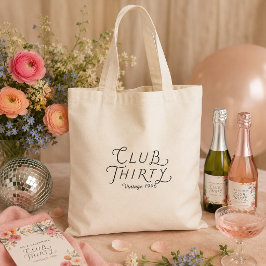 Club Thirty オリジナル バースデートートバッグ トートバッグ