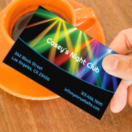 Club Upligting DJ Business Card 名刺