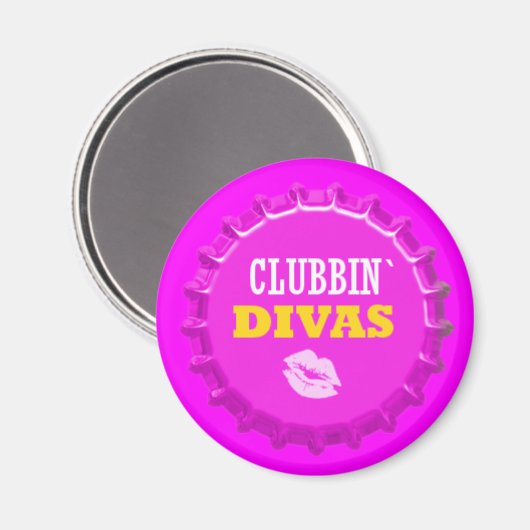 Clubbinの花型女性歌手の学校のロッカーの磁石のオフィスの磁石 マグネット (正面/裏面)