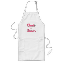 Cluck and Udder Apron ロングエプロン