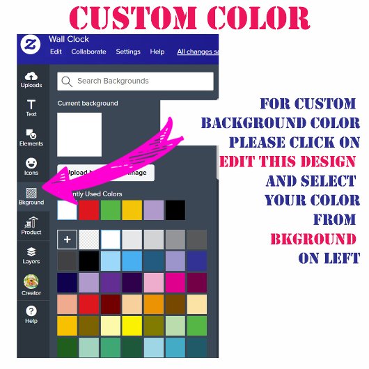 Cluck & Crush O’Clock Pickleball  ラウンド壁時計