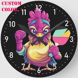 Cluck & Crush O’Clock Pickleball  ラウンド壁時計