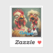  “Cluckin' Around” May & John Selfie Vinyl  シール (シート)