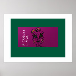 Clueless Bunny Poster ポスター