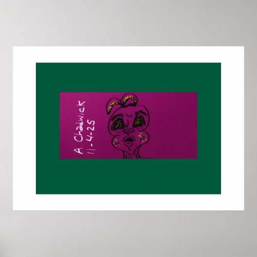 Clueless Bunny Poster ポスター (正面)