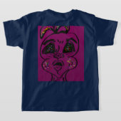 Clueless Bunny  Tシャツ (レイダウン裏面)