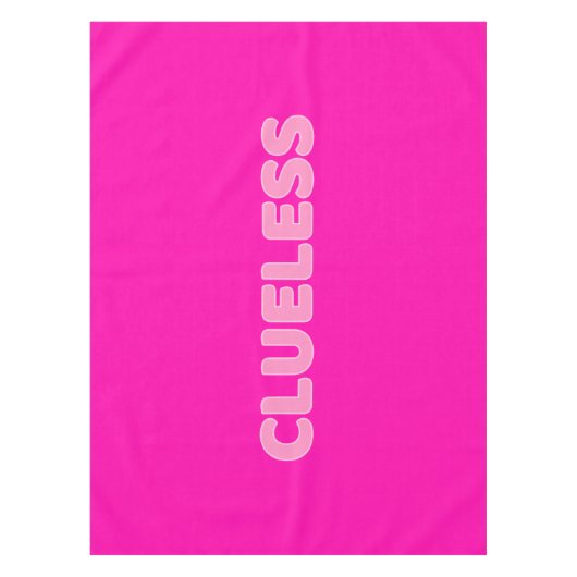 Clueless I テーブルクロス (正面)