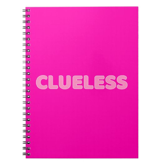 Clueless I ノートブック (正面)