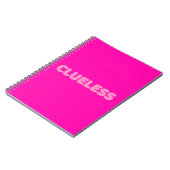 Clueless I ノートブック (左側)
