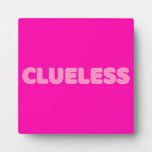 Clueless I フォトプラーク (正面)