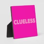 Clueless I フォトプラーク (正面)