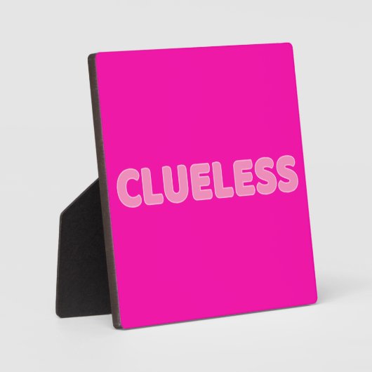 Clueless I フォトプラーク (正面)