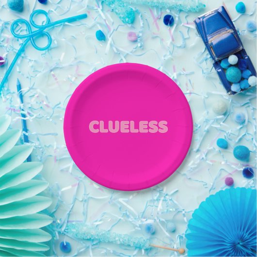 Clueless I ペーパープレート (パーティー)
